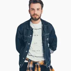 Blue Casual Check Shirt