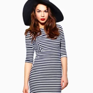 Black line Dress